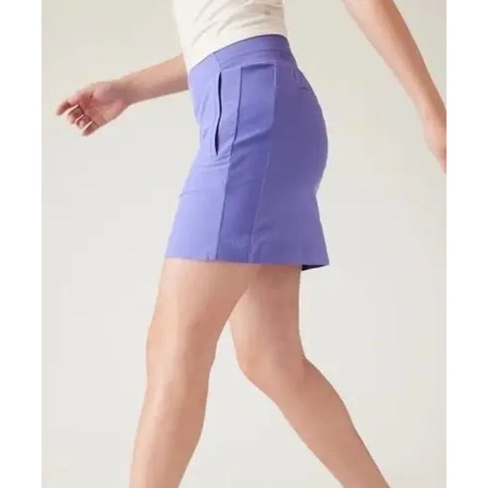 ATHLETA Brooklyn Skort SZ 16 Stretch Athleisure 657678 Everyday Sporty Lavender - Picture 2 of 16